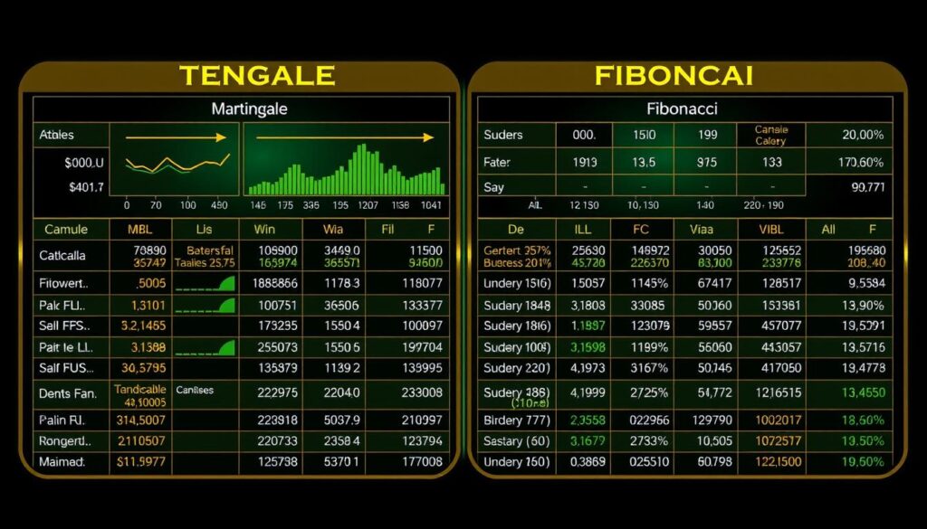 馬丁格爾與費波那契策略分析表