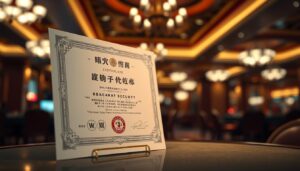 百家樂線上賭場安全性證書